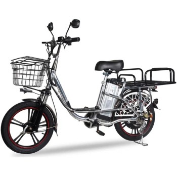 Электровелосипед Колхозник Minako V12 Lux + 20Ah Комплект "Курьер"