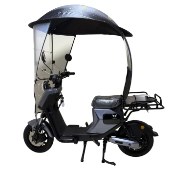 Защитный тент-дождевик для курьерских велосипедов и скутеров